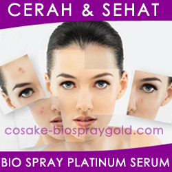 Cosake Bio Spray Gold Platinum Serum Termurah