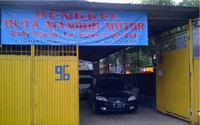 Bengkel Body Repair Mobil, Las Ketok Dan Cat Mobil Duta Mandiri Motor