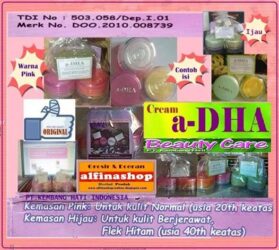 Cream  Adha Perawatan Wajah