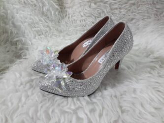 Sepatu Pesta Cinderella Import