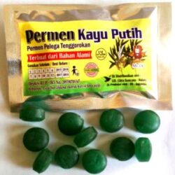 Permen Kayu Putih Pelega Tenggorokan, Terbuat Dari Bahan Alami
