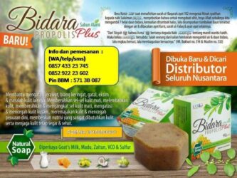 Grosir Sabun Bidara Plus Propolis