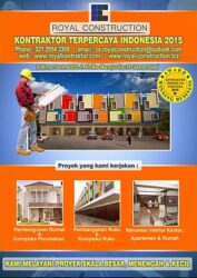 Royal Construction Kontraktor Terpercaya 2015
