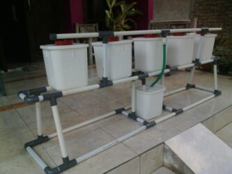 Jual Starterkit Hidroponik Wick Sistem atau NFT System Di Sidoarjo Surabaya