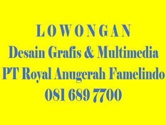 Lowongan Kerja Desain Grafis Dan Multimedia