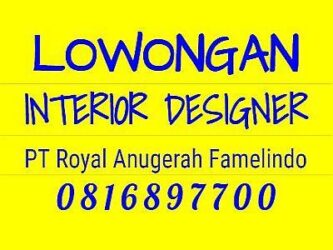 Lowongan Kerja Interior Designer