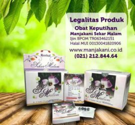 Obat Keputihan Manjakani Sekar Malam