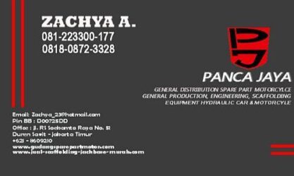 Sparepart Motor Murah Jakarta