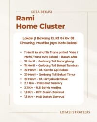 Cluster di Cimuning Bekasi