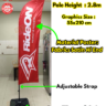 Foto: Flag Banner/ Beach Flag/ Flying Banner/ Pacer Flag/ Backpack Banner/ Noburi Flag