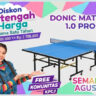 Foto: Donic Matrix 1.0 Pro - Meja Tenis Meja Kualitas Turnamen