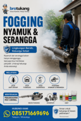 Jasa Fogging Nyamuk dan Serangga Surabaya Sidoarjo