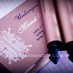 Jasa Cetak Kartu Undangan Pernikahan Gulung Cantik
