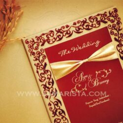 Kartu Undangan Pita Cantik Harga Murah